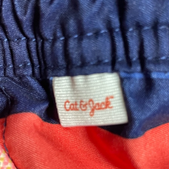 Cat & Jack multicolored xsmall (4/5) boys swim trunks - Picture 2 of 4
